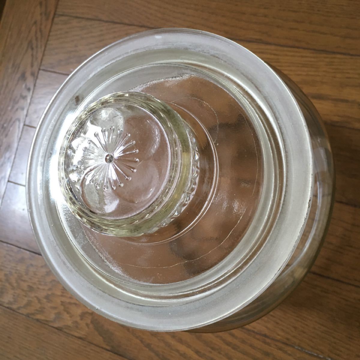 昭和レトロ ガラス瓶(大)