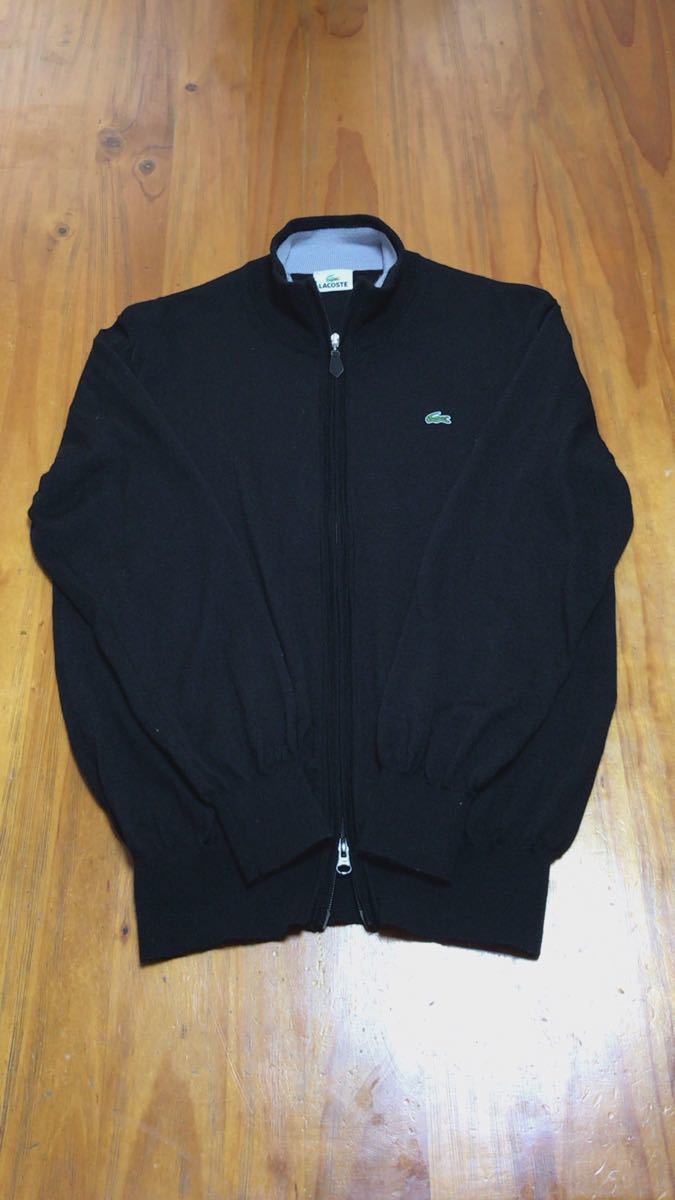 ☆美品☆ LACOSTE ファスナー付きニット ラコステ 1