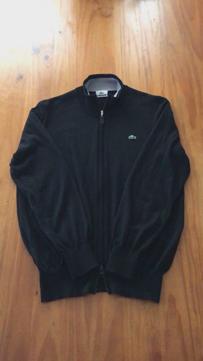 ☆美品☆ LACOSTE ファスナー付きニット ラコステ 2