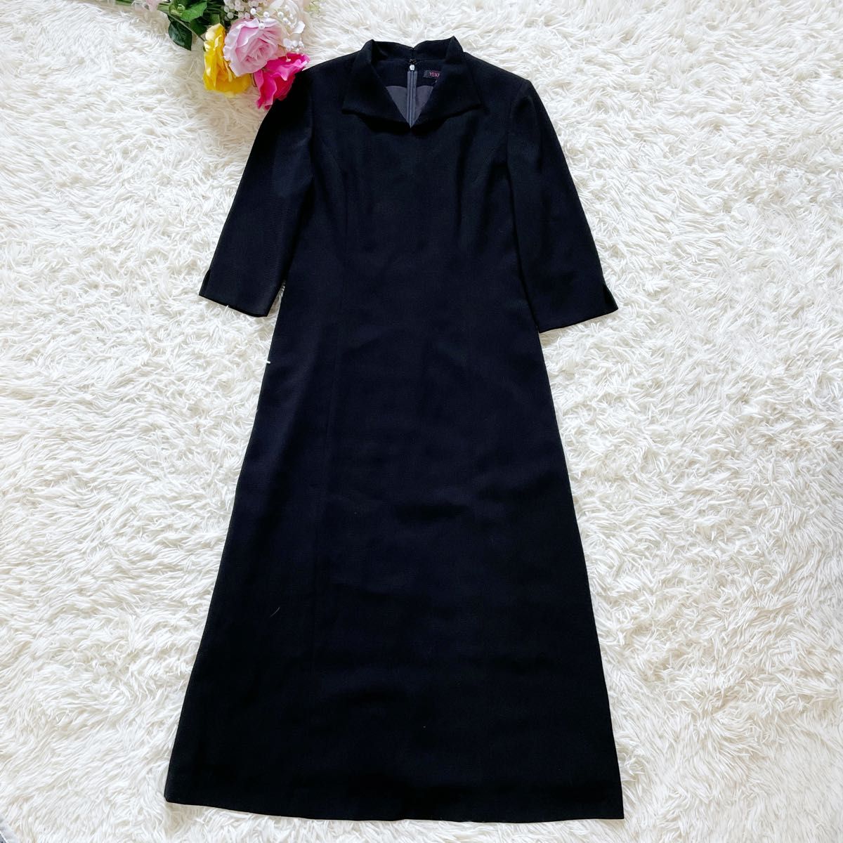 高級礼服 喪服 ユキトリイ ブラックフォーマル 日本製 ロング 高級礼服 喪服 ユキトリイ ブラックフォーマル 日本製 ロング