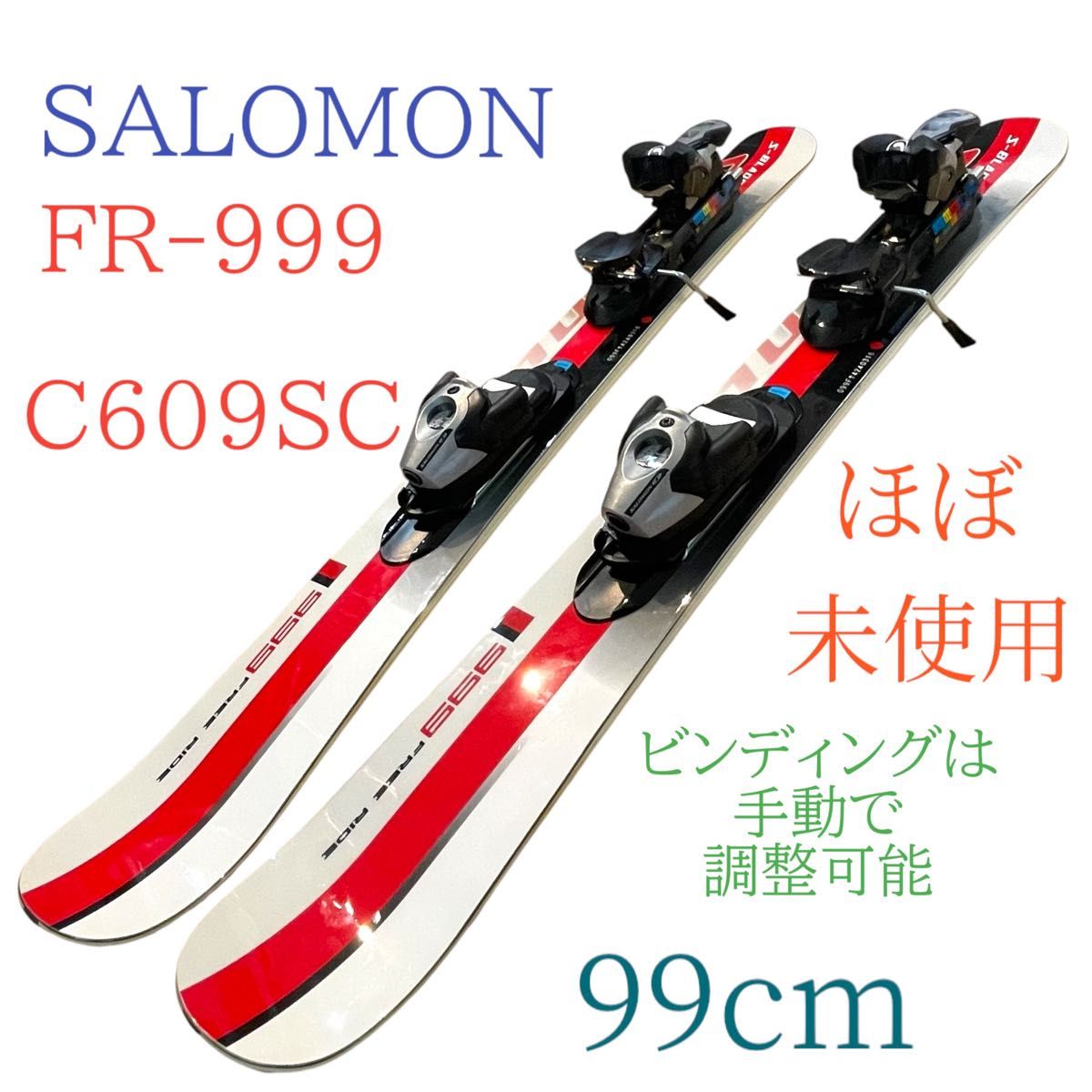 ほぼ未使用 メンズ ショートスキー 2点セット SALOMON サロモン ほぼ未使用 メンズ ショートスキー 2点セット SALOMON サロモン
