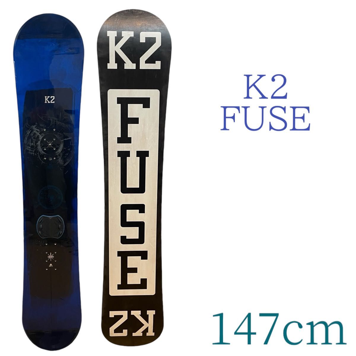 メンズ スノーボード K2 ケーツー FUSE 147cm フラット|Yahoo メンズ スノーボード K2 ケーツー FUSE 147cm フラット|Yahoo