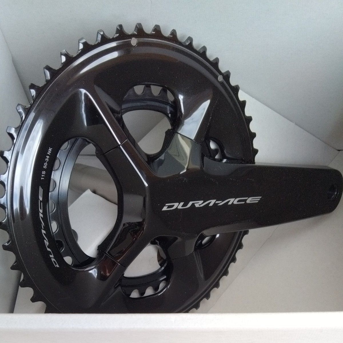 シマノ 新品 FC-09 デュラエース 50-34T 165mm R9100 デュラエース 165mm SHIMANO FC-09 クランクセット 新品未使用