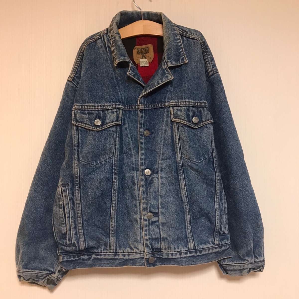 old GAP DENIM オールド ギャップ Gジャン デニムジャケット 3rd インディゴ コスタリカ製