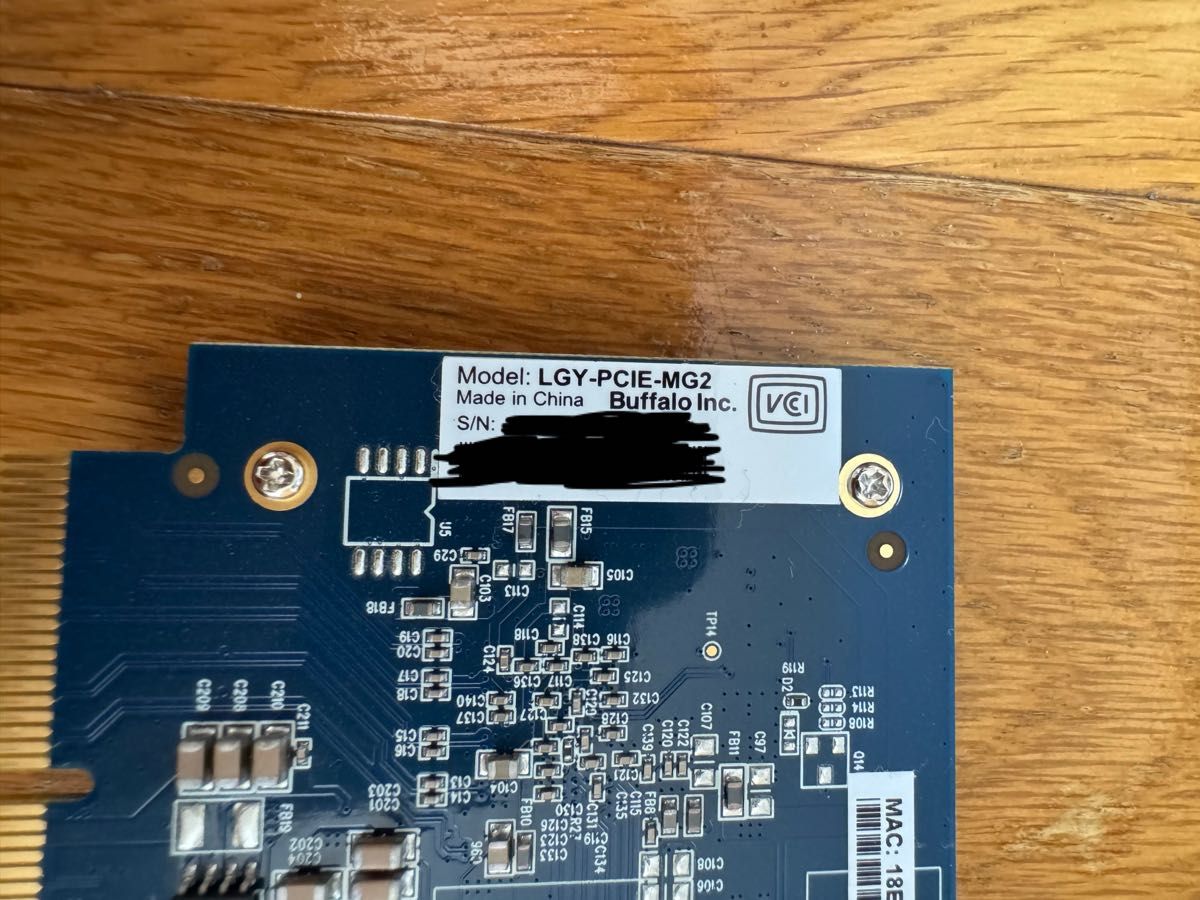 バッファロー 10Gb㎰ LANボード LGY-PCIE-MG2(ネットワーク バッファロー 10Gb㎰ LANボード LGY-PCIE-MG2(ネットワーク