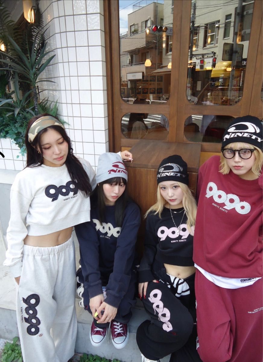 9090 OG Logo Patched セットアップ チャコールピンク|Yahoo 9090 OG Logo Patched セットアップ チャコールピンク|Yahoo