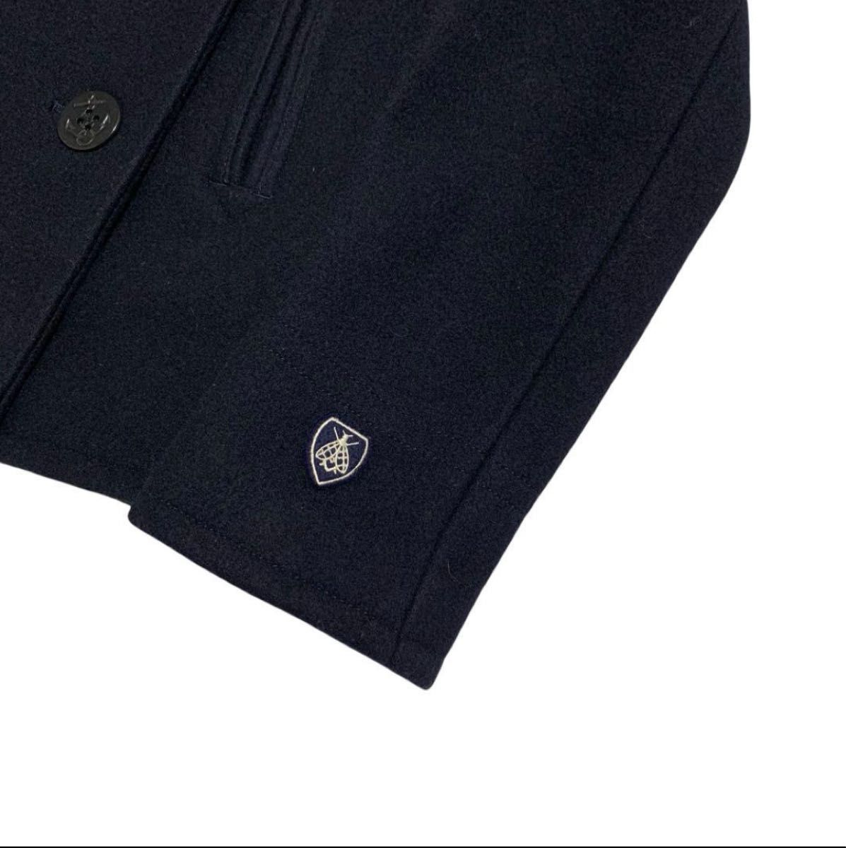 美品】orcival オーシバル ダブル ピーコート ウールコート 美品】orcival オーシバル ダブル ピーコート ウールコート