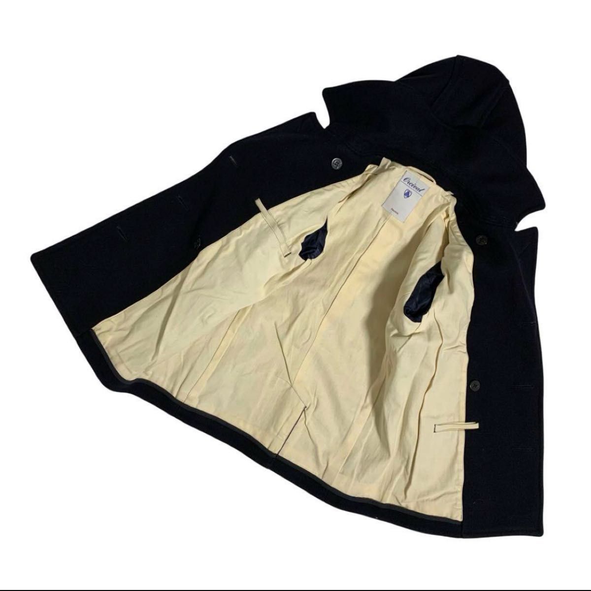 美品】orcival オーシバル ダブル ピーコート ウールコート 美品】orcival オーシバル ダブル ピーコート ウールコート