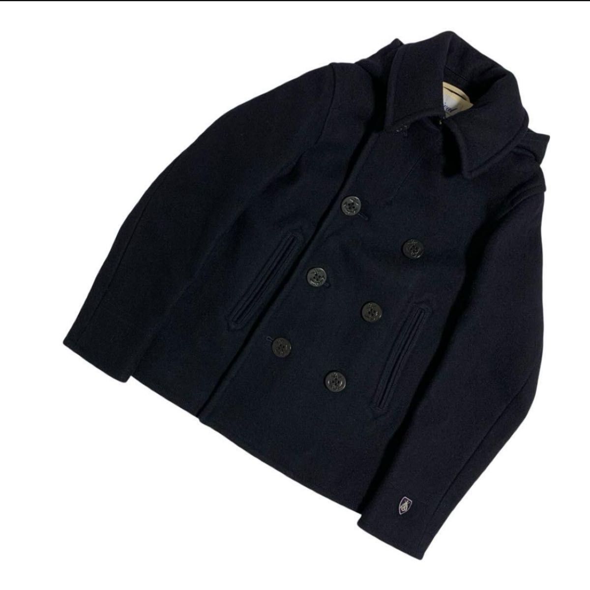 美品】orcival オーシバル ダブル ピーコート ウールコート 美品】orcival オーシバル ダブル ピーコート ウールコート