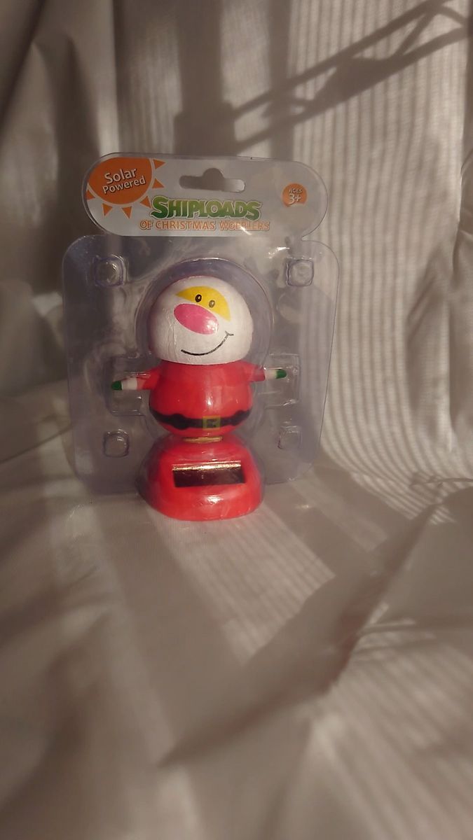 ソーラーダンシングドール クリスマス サンタクロースA