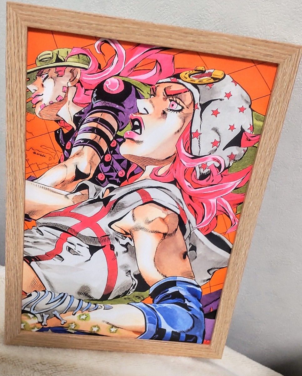 ジョジョの奇妙な冒険 ジョジョ展 ポスター スティールボール ジョジョの奇妙な冒険 ジョジョ展 ポスター スティールボール