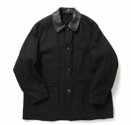 最安値 comoli コモリ デニムレザーワークジャケット 2 24AW 最安値 comoli コモリ デニムレザーワークジャケット 2 24AW