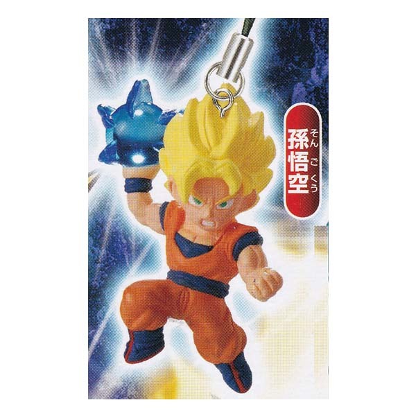 ドラゴンボール カイ 改 DRAGON BALL KAI 爆裂 バトルストラップ2 孫悟空 バンダイ ガチャポン ストラップ フィギュア_画像1