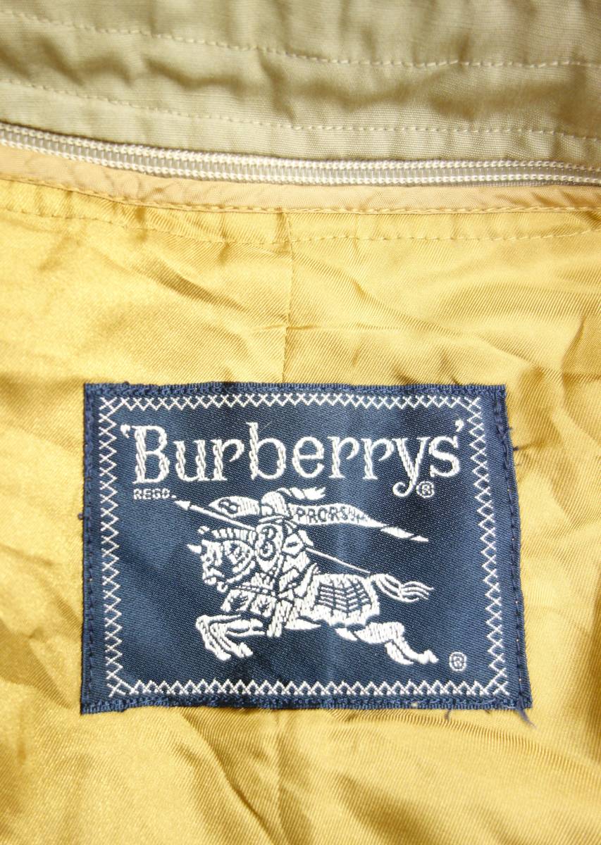 RETRO レトロ　古着 ＊BURBERRYS' バーバリー ＊PROSUM プロ―サム　高級ライン ＊バルマカーンコート 　ステンカラーコート　90/165 _画像6