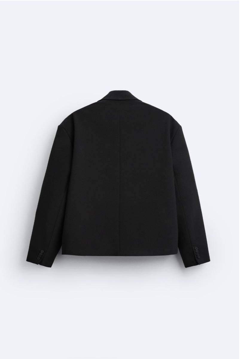 新品 ZARA オーバーサイズ クロップド ブレザー LIMITED EDITION 新品 ZARA オーバーサイズ クロップド ブレザー LIMITED EDITION