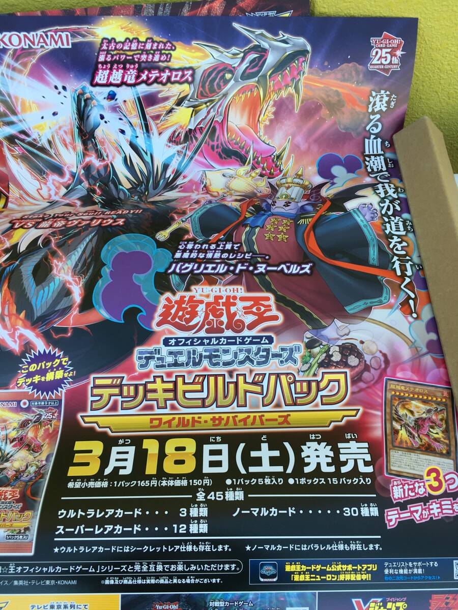 6460円 非売品 店頭用 B2サイズポスター 3種セット 遊戯王 6460円 非売品 店頭用 B2サイズポスター 3種セット 遊戯王