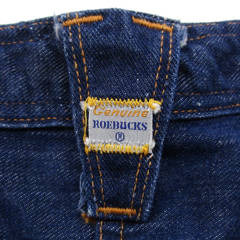 60's SEARS ROEBUCKS シアーズ ローバック 5ポケット デニム 60's SEARS ROEBUCKS シアーズ ローバック 5ポケット デニム