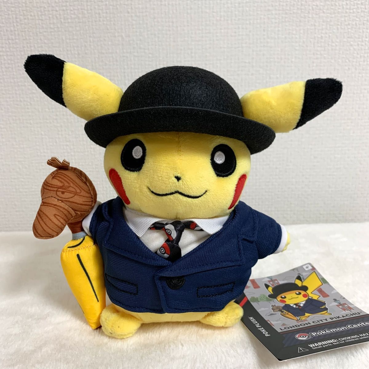 ピカチュウ ロンドン限定ぬいぐるみ 【ロンドンポケモンセンター ピカチュウ ロンドン限定ぬいぐるみ 【ロンドンポケモンセンター