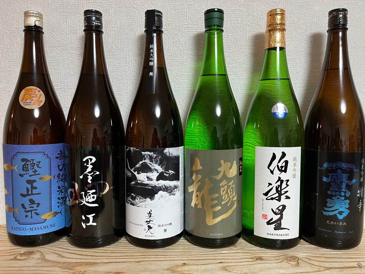 半額sale - タイムセールをお見逃しなく No 175 日本酒 6本セット｜Yahoo!フリマ（旧PayPayフリマ） 日本酒