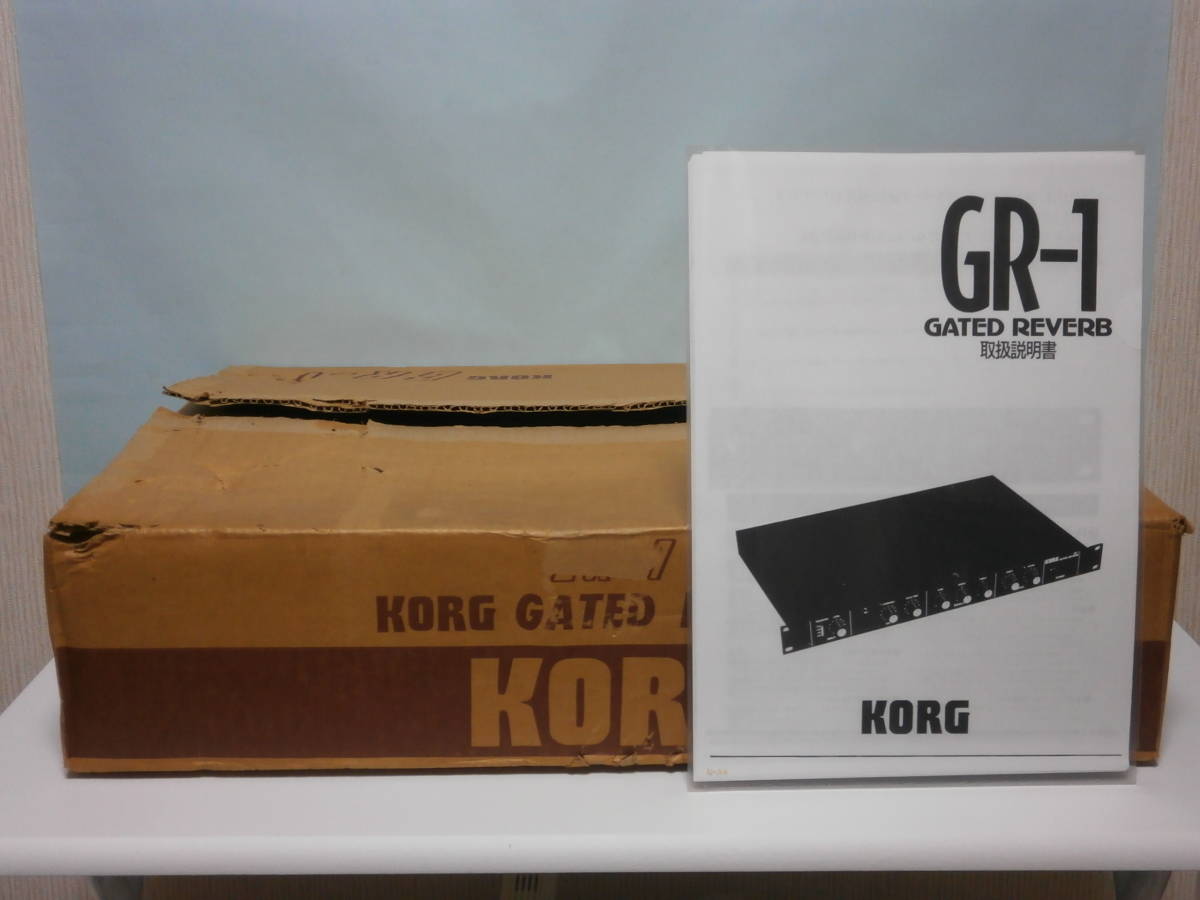 Bibian 比比昂- 【動作確認済・元箱付】Korg GR-1 GATED REVERB