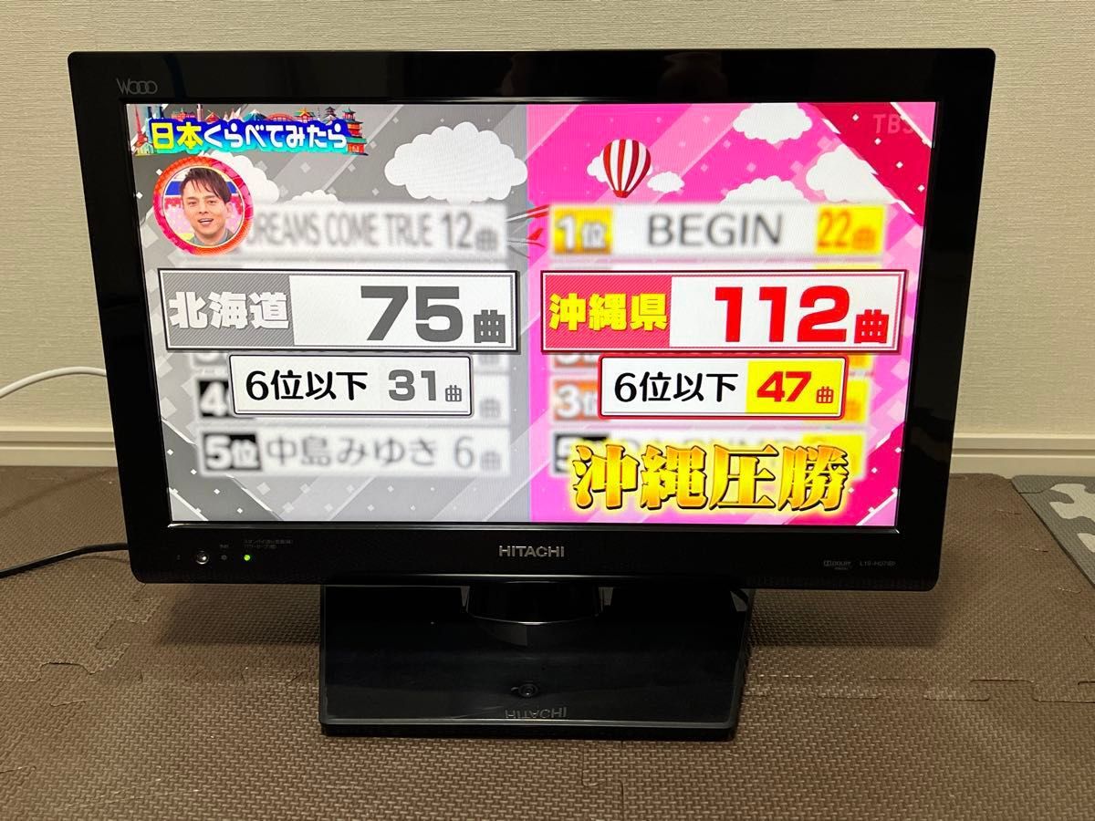 2011年製 日立 L19-H07(B) 液晶テレビ|Yahoo!フリマ(旧PayPay 2011年製 日立 L19-H07(B) 液晶テレビ|Yahoo!フリマ(旧PayPay