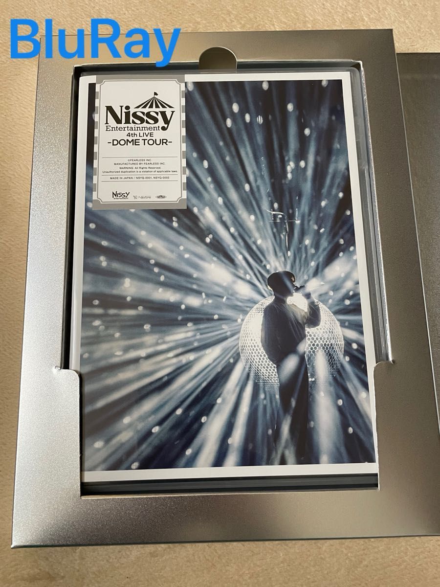 Nissy盤/Blu-ray】Nissy Entertainment 4th LIVE 〜DOME TOUR Nissy盤/Blu-ray】Nissy Entertainment 4th LIVE 〜DOME TOUR