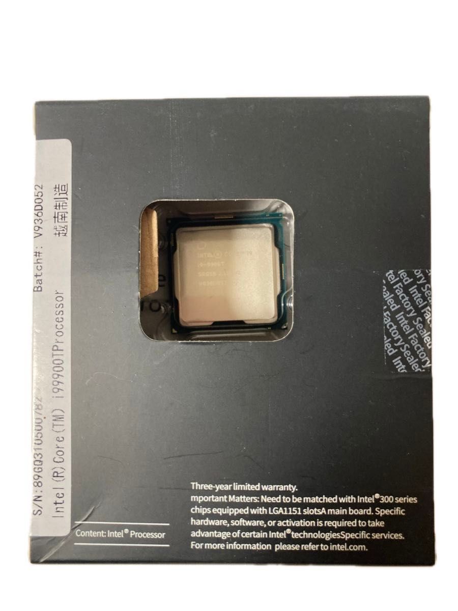 新品未開封品 Intel Core i9-9900T 2 1GHz 16MB LGA1151 新品未開封品 Intel Core i9-9900T 2 1GHz 16MB LGA1151