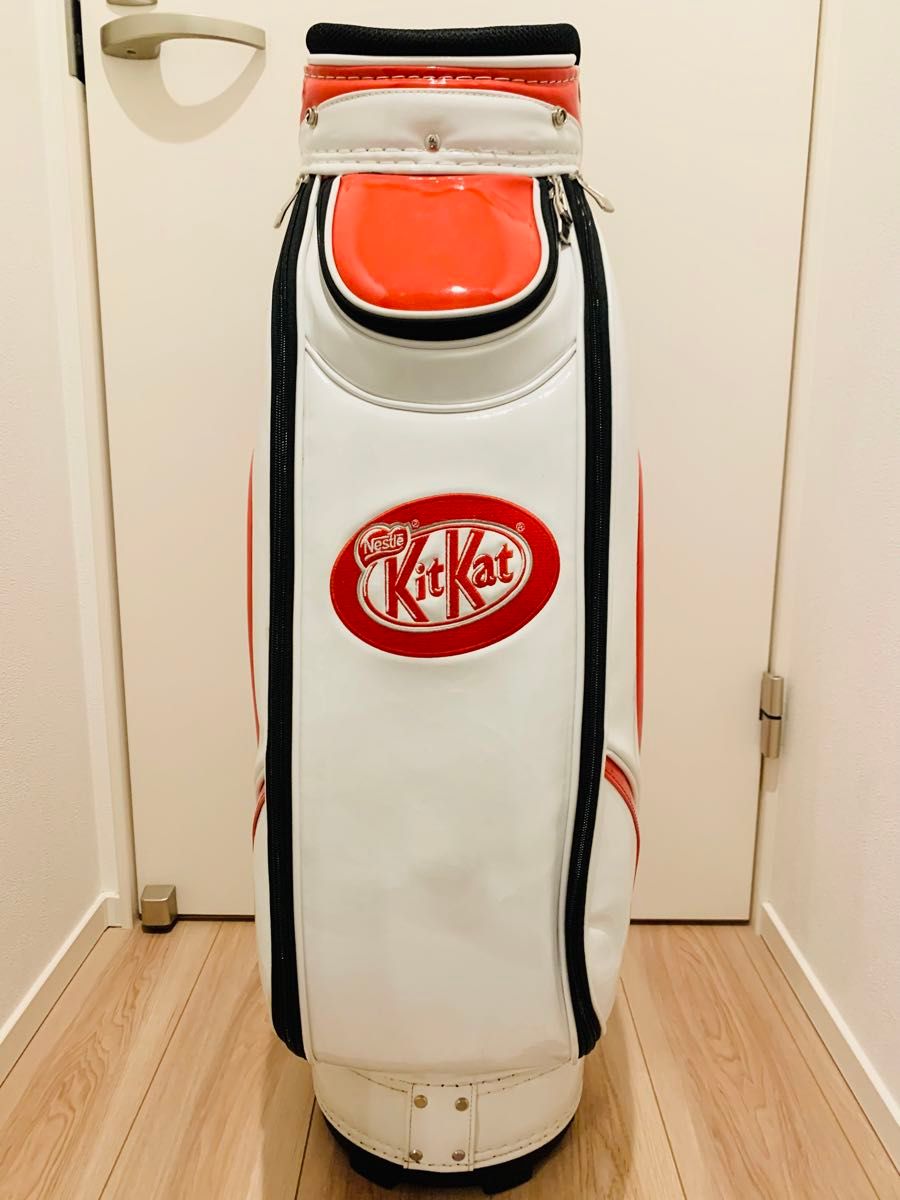 激レア】KITKAT キットカット 40周年限定モデル キャディバッグ 激レア】KITKAT キットカット 40周年限定モデル キャディバッグ