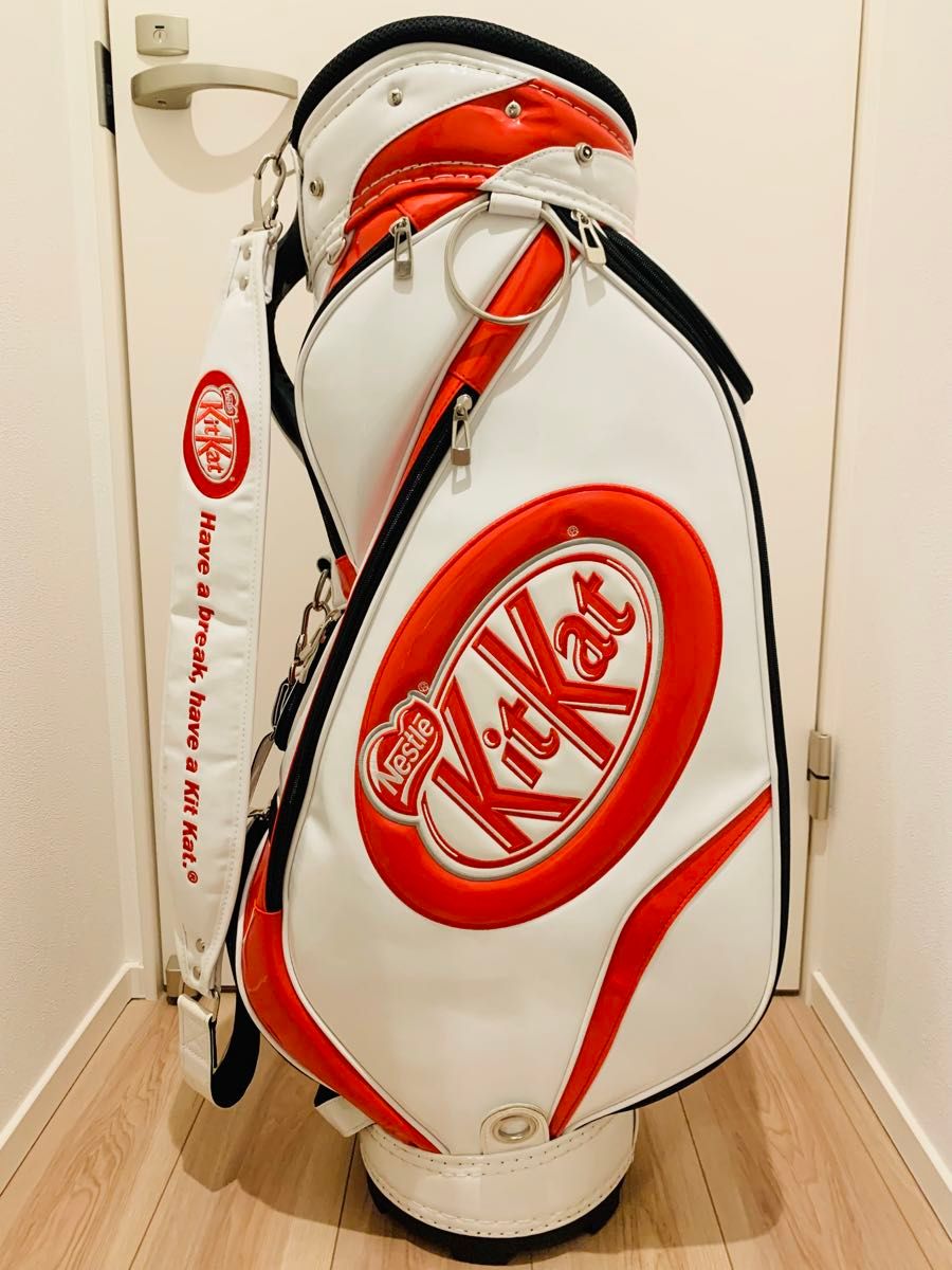 激レア】KITKAT キットカット 40周年限定モデル キャディバッグ 激レア】KITKAT キットカット 40周年限定モデル キャディバッグ