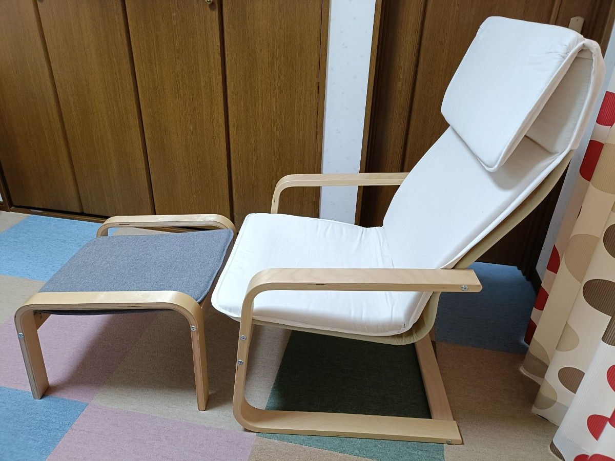 ポエングパーソナルチェア(オットマン付)|Yahoo!フリマ(旧 ポエングパーソナルチェア(オットマン付)|Yahoo!フリマ(旧