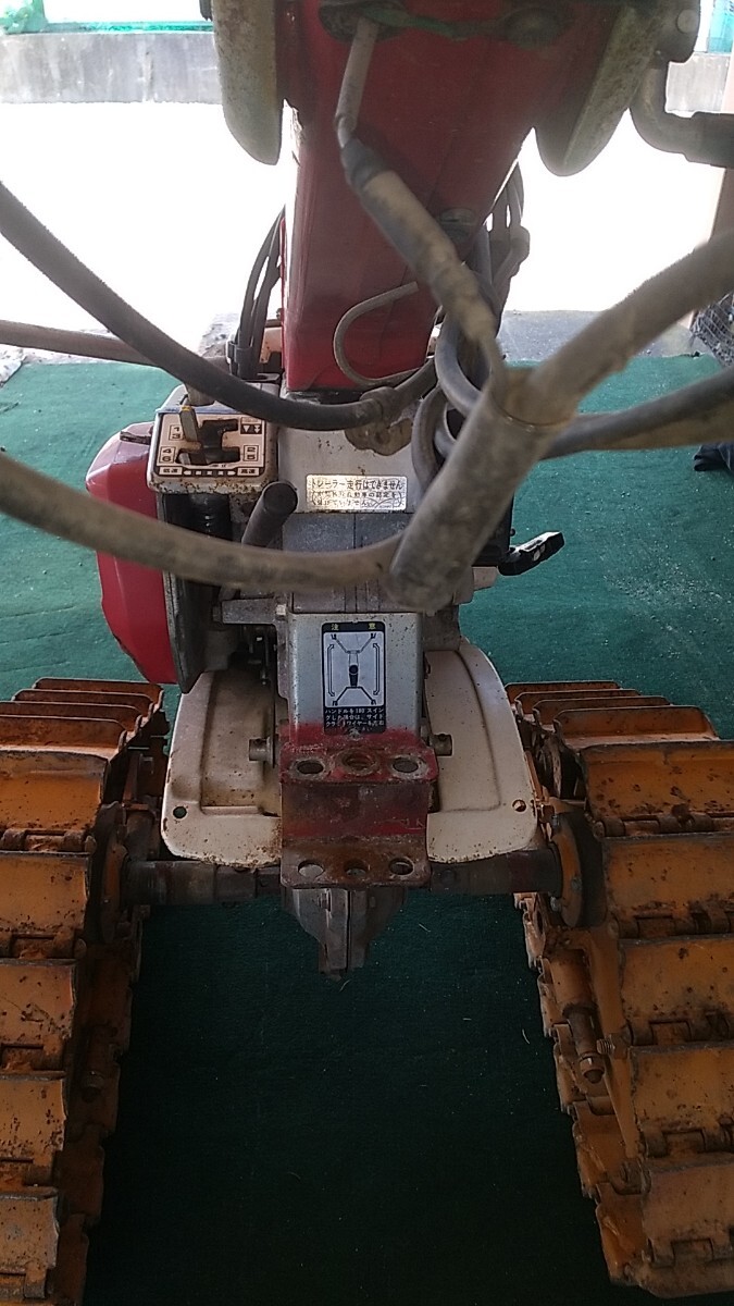 耕運機F510Lベースの元除雪機鉄製キャタビラ(クローラー) ハイド 耕運機F510Lベースの元除雪機鉄製キャタビラ(クローラー) ハイド