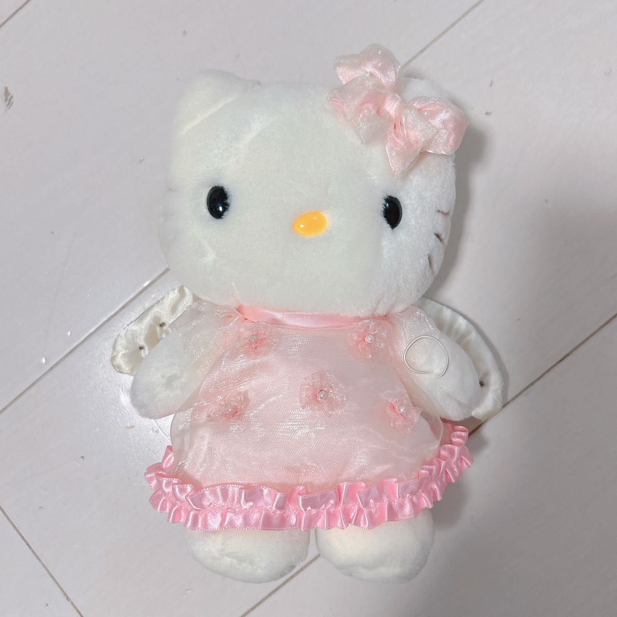 キティ ぬいぐるみ エンジェルキティ 天使 NTT 電報 ピンク 当時 キティ ぬいぐるみ エンジェルキティ 天使 NTT 電報 ピンク 当時