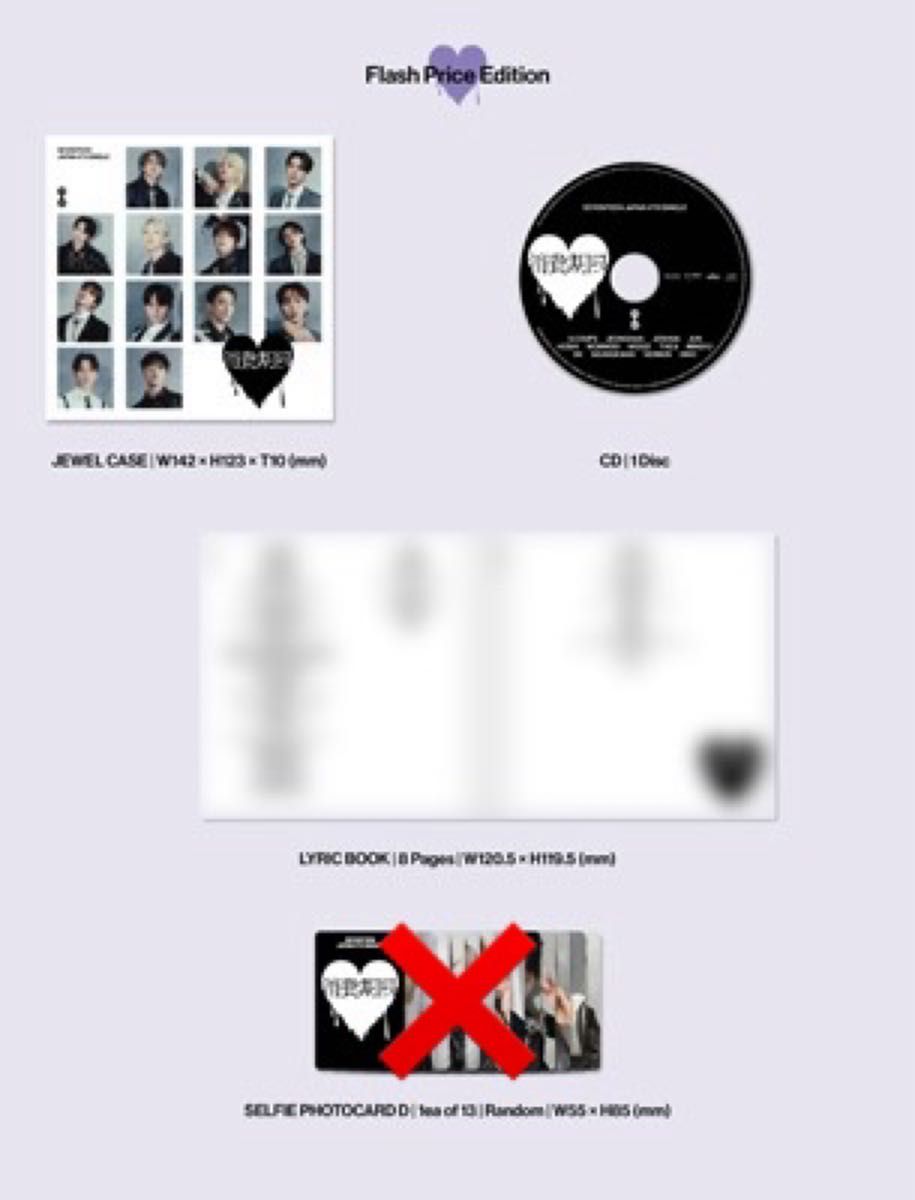 SEVENTEEN セブチ 消費期限 フラッシュプライス盤 開封済み CD SEVENTEEN セブチ 消費期限 フラッシュプライス盤 開封済み CD
