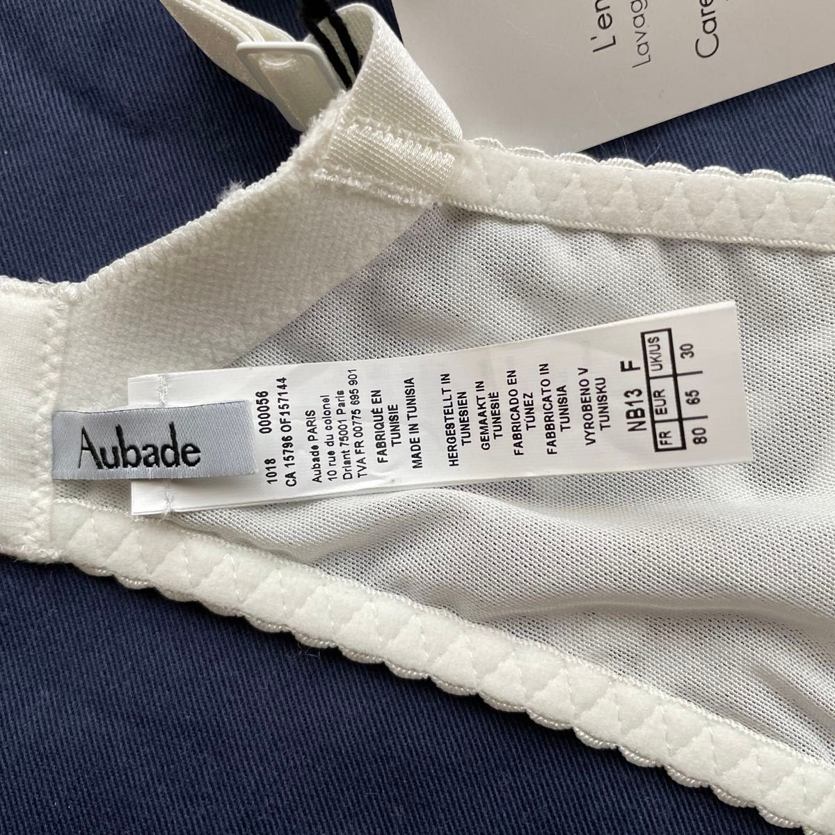 オーバドゥ Aubade ノンパデッドブラジャー 65F 80F 30F 国産I65 オーバドゥ Aubade ノンパデッドブラジャー 65F 80F 30F 国産I65