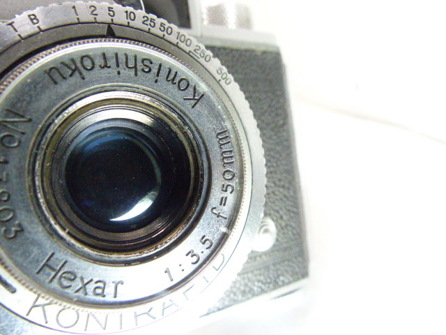 レア コニカ MADE IN OCCUPED JAPAN #10220 現状品 HEXAR 50㎜F3 レア コニカ MADE IN OCCUPED JAPAN #10220 現状品 HEXAR 50㎜F3