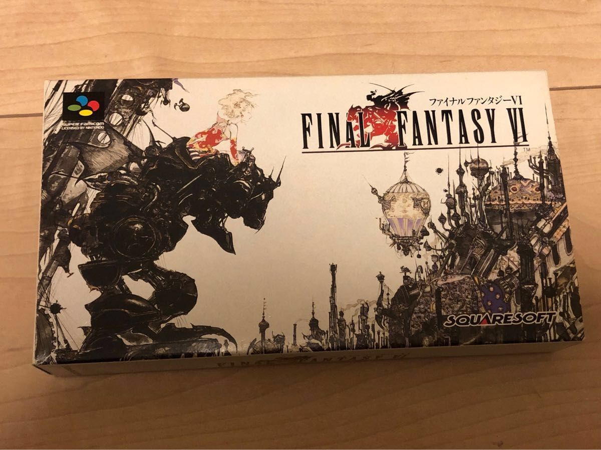 極上美品 新品同様に綺麗 SFC ファイナルファンタジー 6 Ⅵ FF6 極上美品 新品同様に綺麗 SFC ファイナルファンタジー 6 Ⅵ FF6