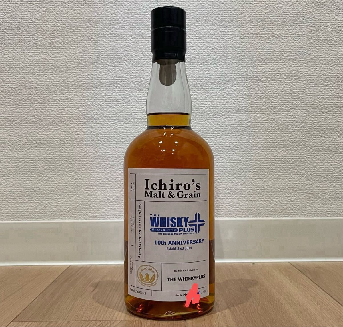 498本限定 未開封 イチローズモルト&グレーン THE WHISKY PLUS 498本限定 未開封 イチローズモルト&グレーン THE WHISKY PLUS