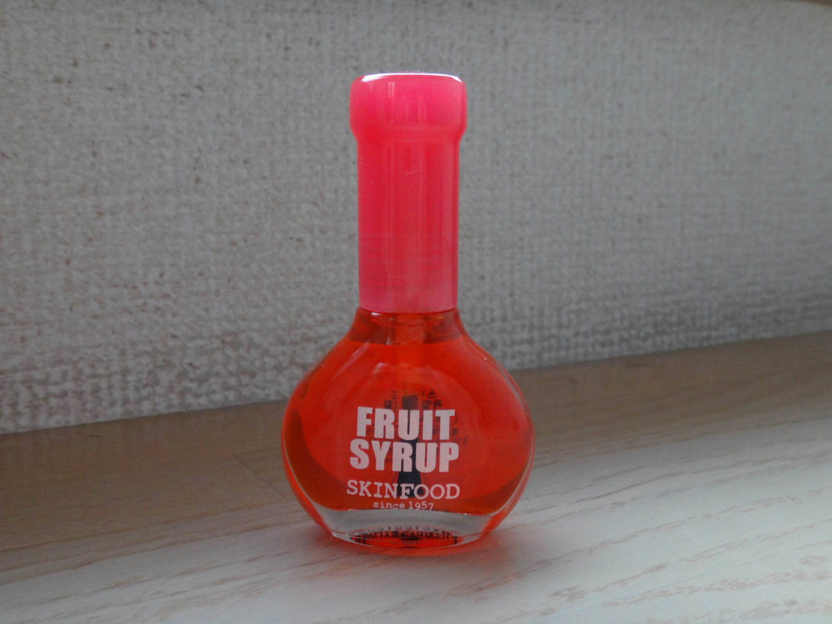 SKINFOOD skin food fruit syrup nails #4 red postage included 