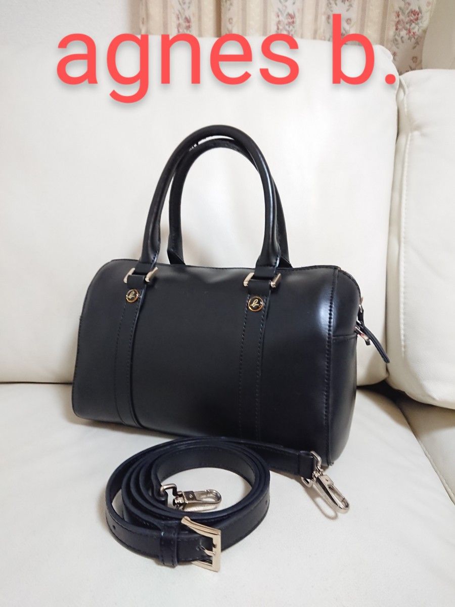 美品【agnes b アニエスベー】VOYAGE ボヤージュ 2way ミニ 美品【agnes b アニエスベー】VOYAGE ボヤージュ 2way ミニ