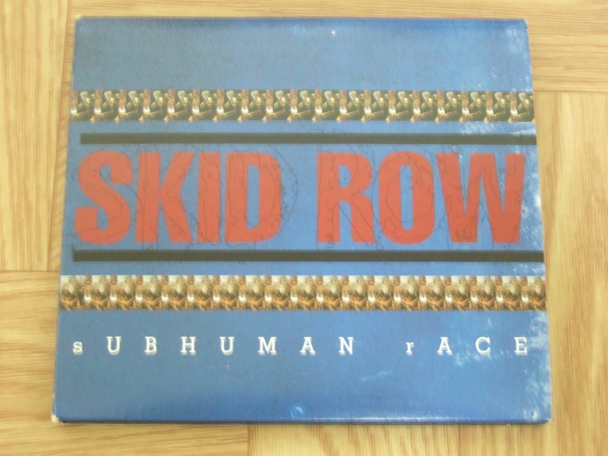 [CD] skid * low SKID ROW / SUBHUMAN RACE paper jacket 