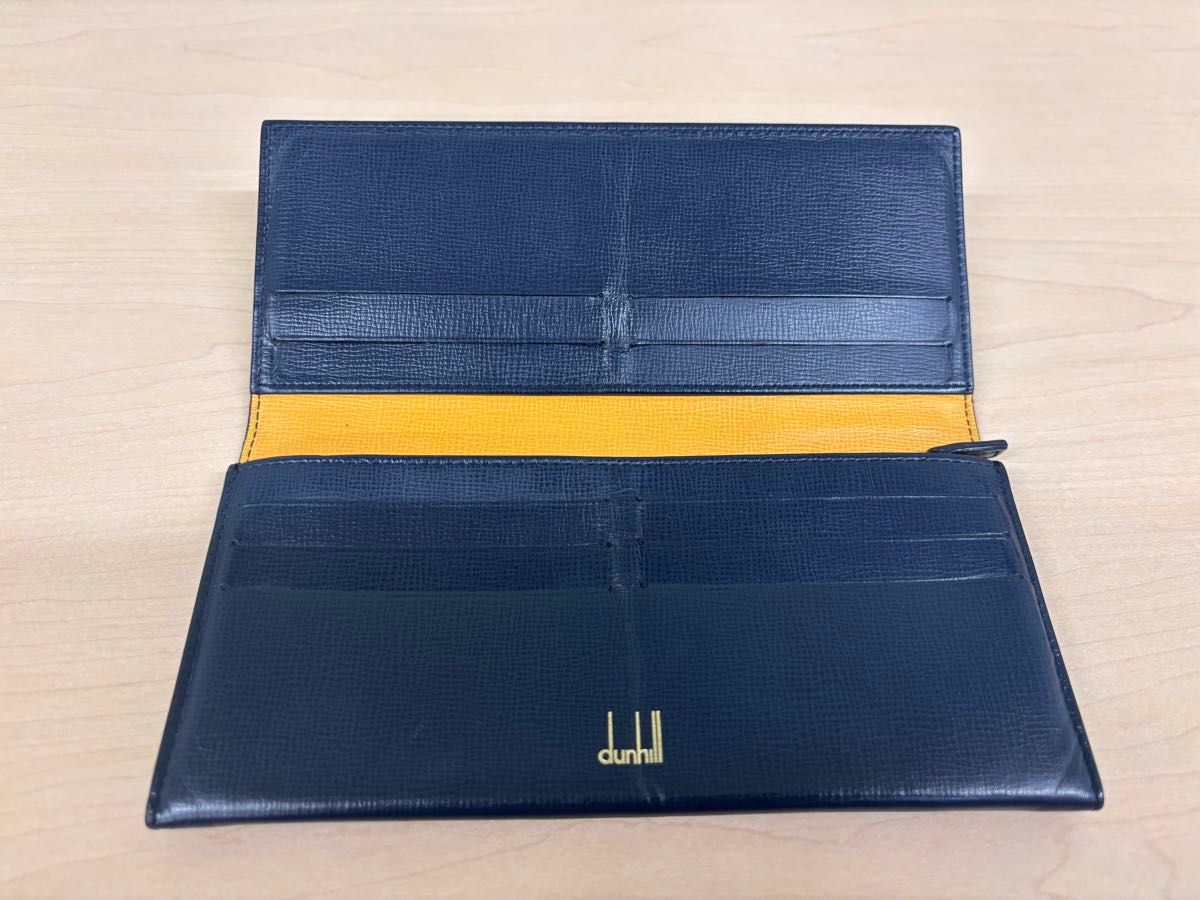 箱あり】ダンヒル dunhill 長財布 レザー ネイビー 財布|Yahoo 箱あり】ダンヒル dunhill 長財布 レザー ネイビー 財布|Yahoo