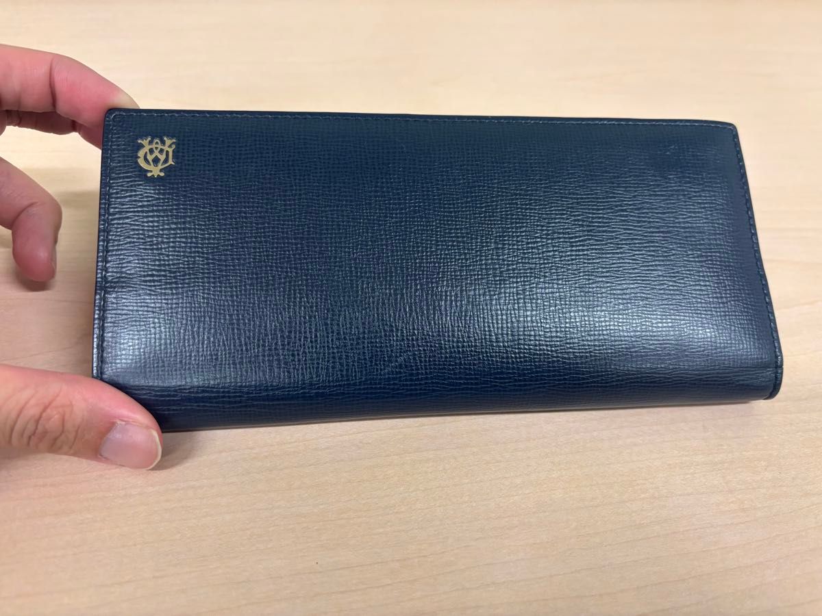 箱あり】ダンヒル dunhill 長財布 レザー ネイビー 財布|Yahoo 箱あり】ダンヒル dunhill 長財布 レザー ネイビー 財布|Yahoo