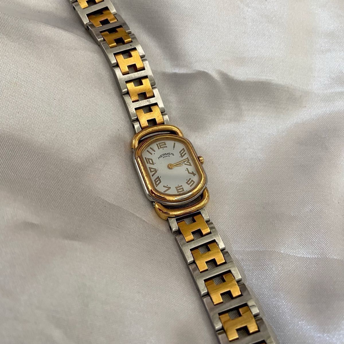 エルメス HERMES ラリー】交換済み 正規免税店購入 時計 ラリー エルメス HERMES ラリー】交換済み 正規免税店購入 時計 ラリー