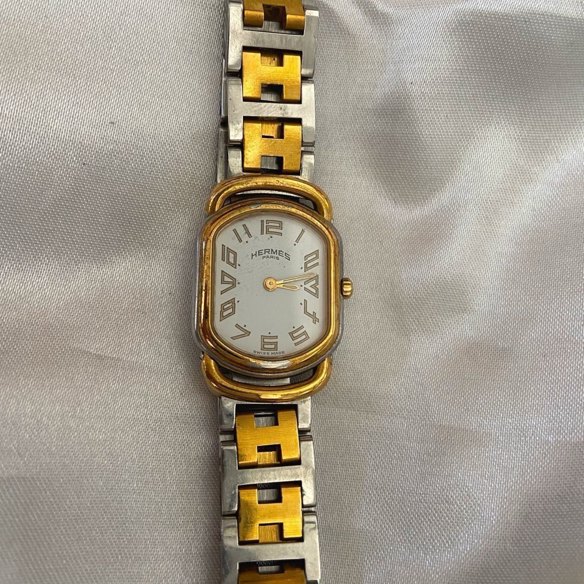 エルメス HERMES ラリー】交換済み 正規免税店購入 時計 ラリー エルメス HERMES ラリー】交換済み 正規免税店購入 時計 ラリー