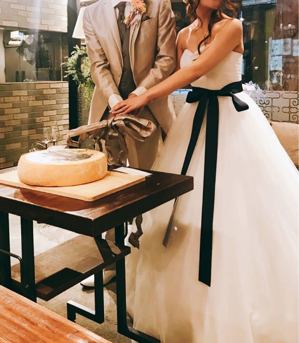 結婚式 サッシュベルト リボン - ベルト