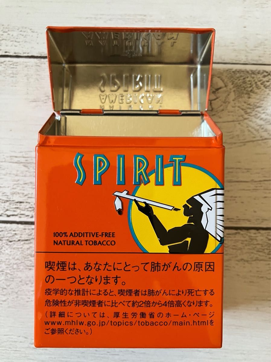 アメリカンスピリット 缶ケースオレンジ|Yahoo!フリマ(旧 アメリカンスピリット 缶ケースオレンジ|Yahoo!フリマ(旧
