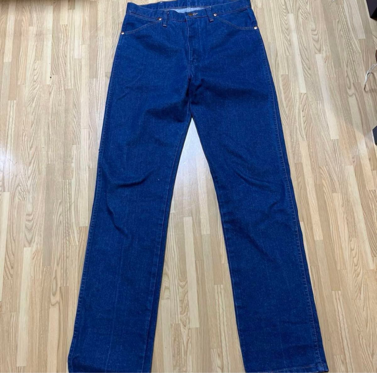 00s Wrangler ラングラー 13MWZ ストレートデニム 濃紺 美品 00s Wrangler ラングラー 13MWZ ストレートデニム 濃紺 美品