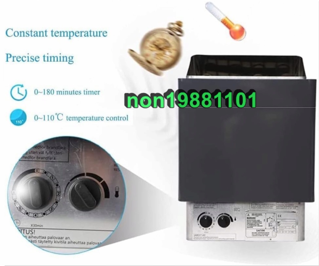 サウナヒーター ホームサウナ 3-9kw 30 110℃過熱保護 サウナヒーター ホームサウナ 3-9kw 30 110℃過熱保護