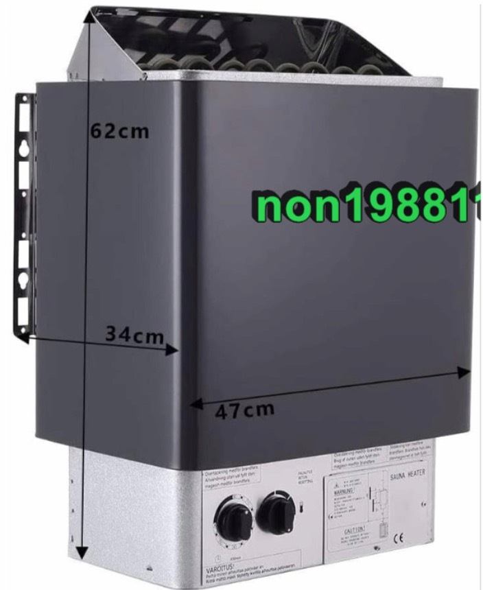 サウナヒーター、ホームサウナ、3-9kw 30~110℃過熱保護 サウナヒーター、ホームサウナ、3-9kw 30~110℃過熱保護