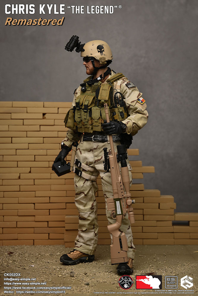1/6 soldier story カスタム品 箱無し 激レア ハイクオリティ Easy&Simple 1/6 素体 MK3MOD3 アメリカン・スナイパー 狙撃手